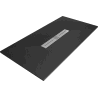 Mexen Toro brodzik prostokątny SMC 160 x 80 cm, czarny - 43708016