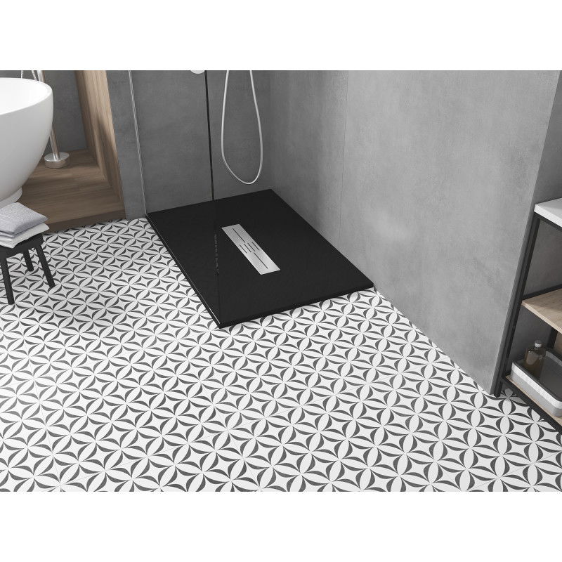 Mexen Toro brodzik prostokątny SMC 110 x 90 cm, czarny - 43709011