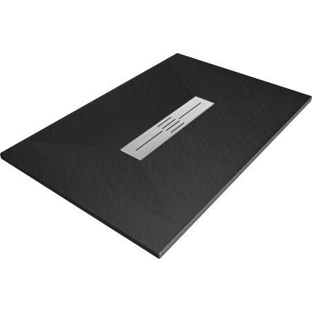 Mexen Toro brodzik prostokątny SMC 140 x 90 cm, czarny - 43709014