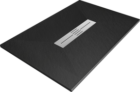 Mexen Toro brodzik prostokątny SMC 140 x 90 cm, czarny - 43709014