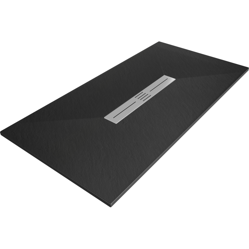 Mexen Toro brodzik prostokątny SMC 180 x 90 cm, czarny - 43709018