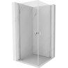 Mexen Mist-B Duo kabina prysznicowa uchylna 75 x 75 cm, transparent, chrom - 8A2-075-075-01-00