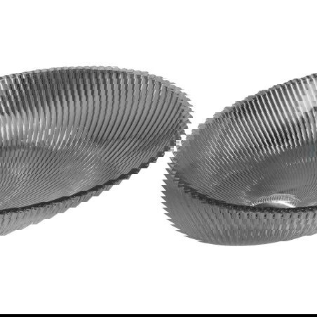 Mexen Zuri szklana umywalka nablatowa 39 x 39 cm, czarna - 24193970