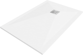 Mexen Stone+ brodzik kompozytowy prostokątny 140 x 90 cm, biały - 44109014