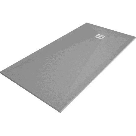 Mexen Stone+ brodzik kompozytowy prostokątny 180 x 70 cm, szary-beton - 44617018