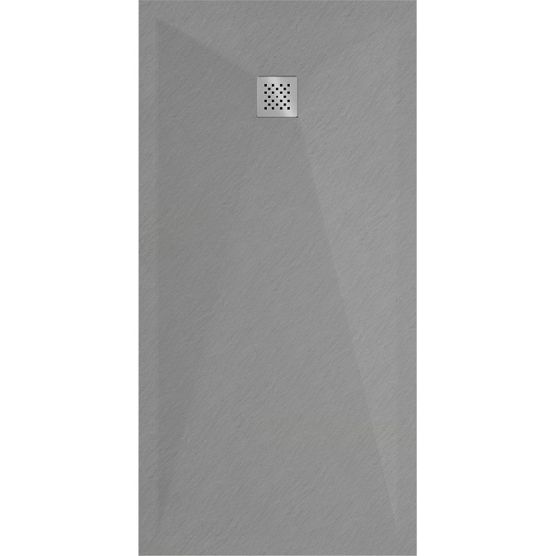 Mexen Stone+ brodzik kompozytowy prostokątny 180 x 70 cm, szary-beton - 44617018