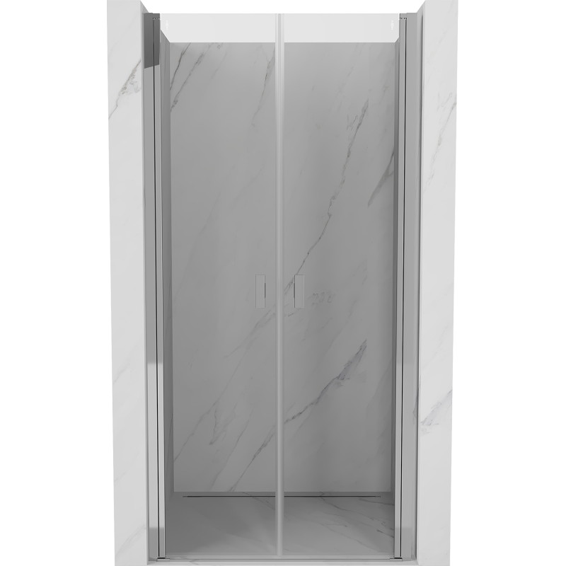 Mexen Mist drzwi prysznicowe uchylne 80 cm, transparent, chrom - 8A7-080-000-01-00