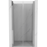 Mexen Mist drzwi prysznicowe uchylne 80 cm, transparent, chrom - 8A7-080-000-01-00