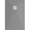Mexen Stone+ brodzik kompozytowy prostokątny 100 x 80 cm, szary-beton - 44618010