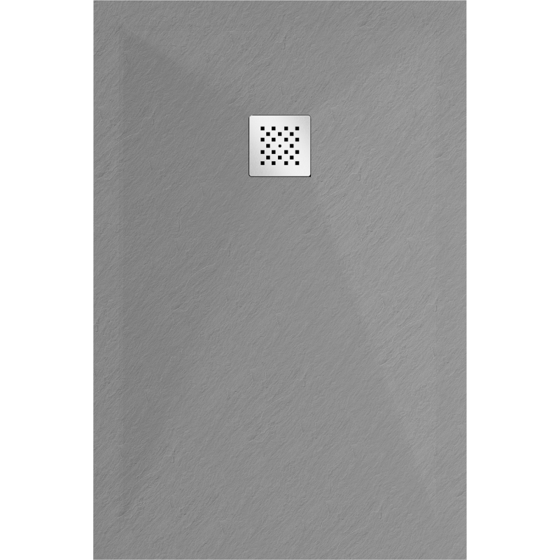 Mexen Stone+ brodzik kompozytowy prostokątny 140 x 80 cm, szary-beton - 44618014