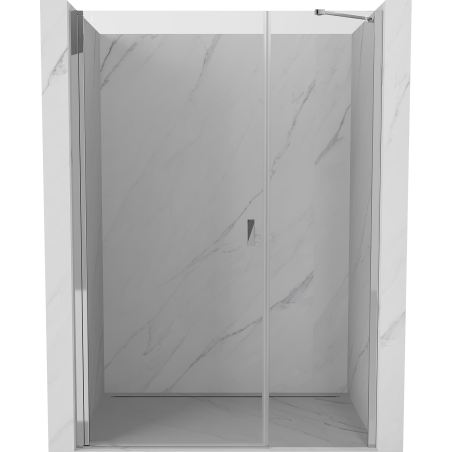Mexen Mist-B drzwi prysznicowe uchylne 115 cm, transparent, chrom - 8A2-115-001-01-00