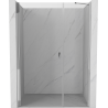 Mexen Mist-B drzwi prysznicowe uchylne 115 cm, transparent, chrom - 8A2-115-001-01-00
