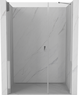 Mexen Mist-B drzwi prysznicowe uchylne 120 cm, transparent, chrom - 8A2-120-001-01-00