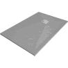 Mexen Stone+ brodzik kompozytowy prostokątny 100 x 90 cm, szary-beton - 44619010