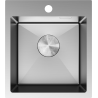 Mexen Solix zlewozmywak stalowy 1-komorowy 400 x 450 mm, inox - 6401401000-01