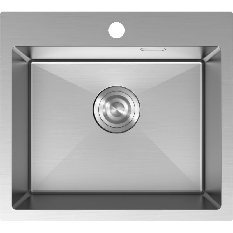 Mexen Solix zlewozmywak stalowy 1-komorowy 500 x 450 mm, inox - 6402501000-01