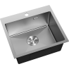 Mexen Solix zlewozmywak stalowy 1-komorowy 500 x 450 mm, inox - 6402501000-01