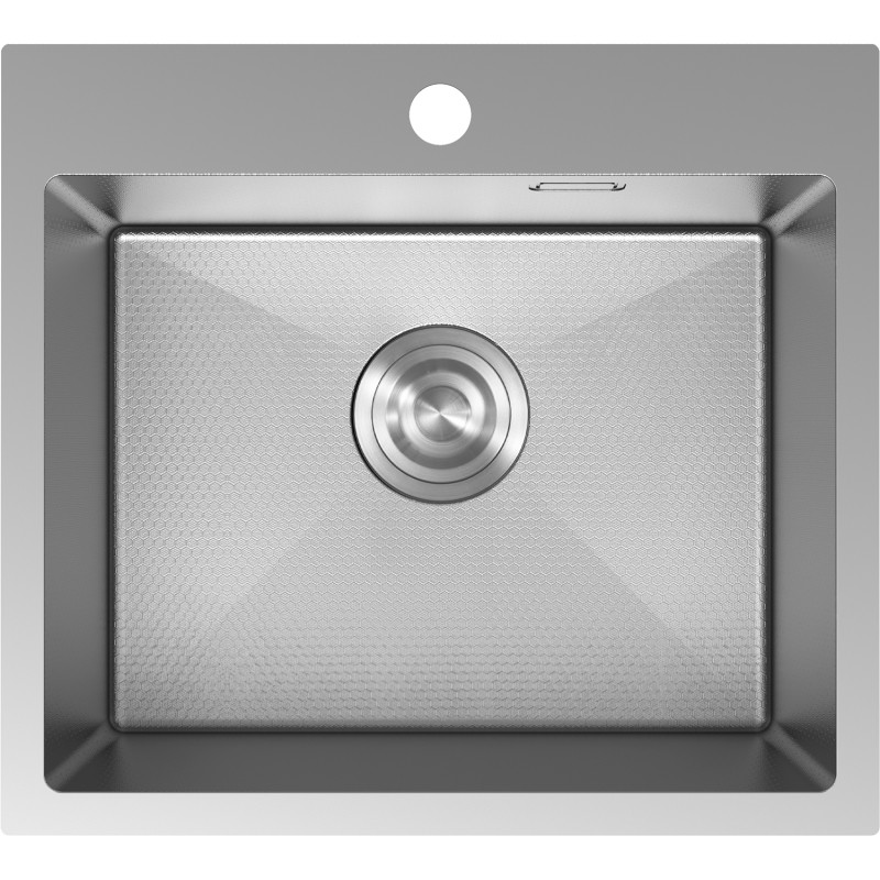 Mexen Solix zlewozmywak stalowy 1-komorowy 500 x 450 mm, inox HC - 6402501000-01HC