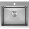 Mexen Solix zlewozmywak stalowy 1-komorowy 500 x 450 mm, inox HC - 6402501000-01HC