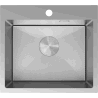Mexen Solix zlewozmywak stalowy 1-komorowy 500 x 450 mm, inox HC - 6402501000-01HC