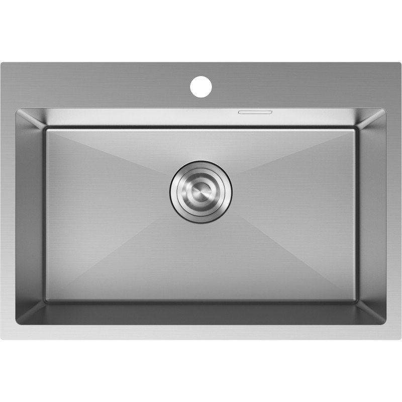 Mexen Solix zlewozmywak stalowy 1-komorowy 650 x 450 mm, inox - 6403651000-01