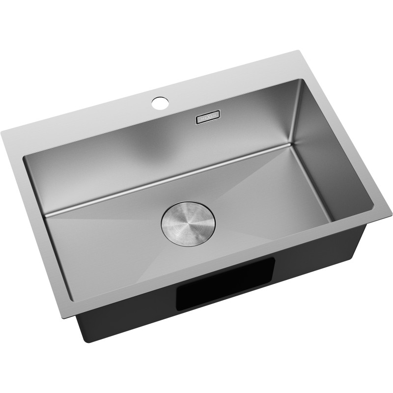 Mexen Solix zlewozmywak stalowy 1-komorowy 650 x 450 mm, inox - 6403651000-01