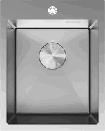Mexen Solix zlewozmywak stalowy 1-komorowy 400 x 500 mm, inox - 6406401000-01