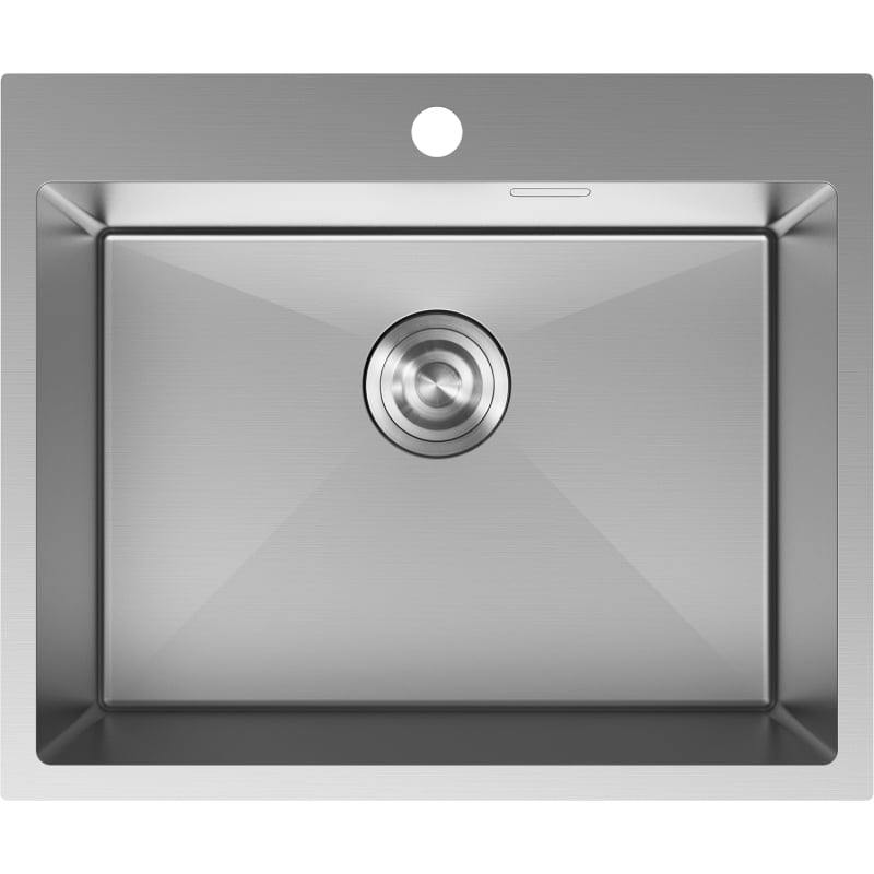 Mexen Solix zlewozmywak stalowy 1-komorowy 600 x 500 mm, inox - 6408601000-01