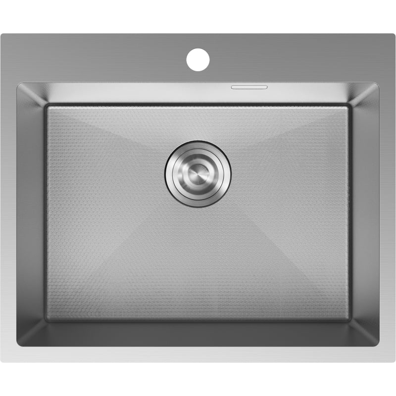 Mexen Solix zlewozmywak stalowy 1-komorowy 600 x 500 mm, inox HC - 6408601000-01HC
