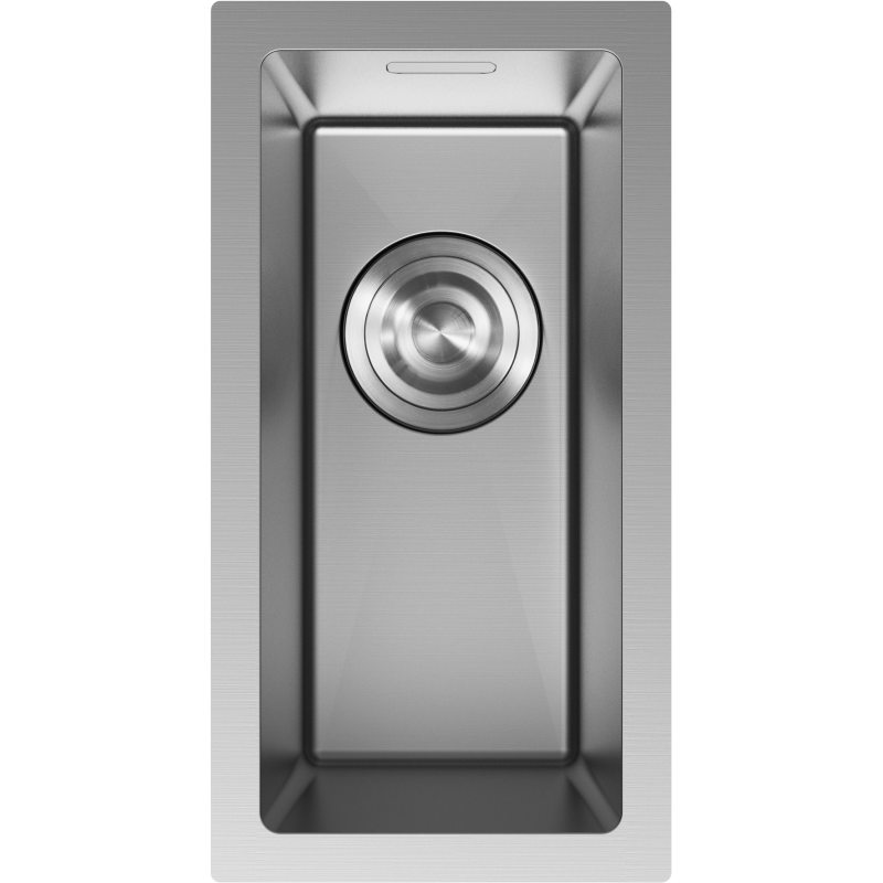 Mexen Trixo zlewozmywak stalowy 1-komorowy 230 x 440 mm, inox - 6411221000-01