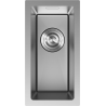Mexen Trixo zlewozmywak stalowy 1-komorowy 230 x 440 mm, inox - 6411221000-01