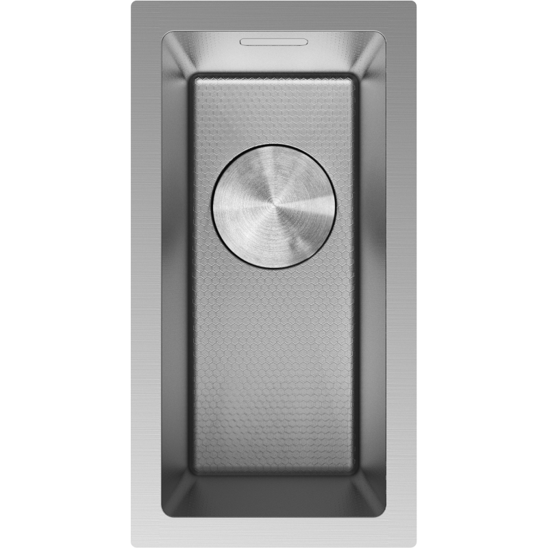 Mexen Trixo zlewozmywak stalowy 1-komorowy 230 x 440 mm, inox HC - 6411221000-01HC