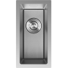 Mexen Trixo zlewozmywak stalowy 1-komorowy 230 x 440 mm, inox HC - 6411221000-01HC