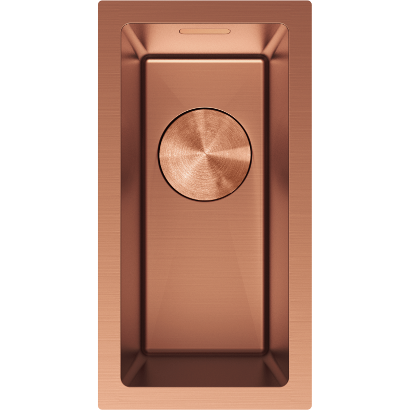 Mexen Trixo zlewozmywak stalowy 1-komorowy 230 x 440 mm, miedź - 6411221000-65