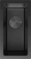 Mexen Trixo zlewozmywak stalowy 1-komorowy 230 x 440 mm, czarny HC - 6411221000-70HC