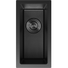 Mexen Trixo zlewozmywak stalowy 1-komorowy 230 x 440 mm, czarny HC - 6411221000-70HC