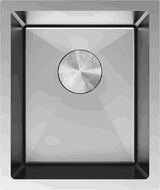 Mexen Trixo zlewozmywak stalowy 1-komorowy 370 x 440 mm, inox - 6412371000-01