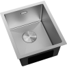 Mexen Trixo zlewozmywak stalowy 1-komorowy 370 x 440 mm, inox - 6412371000-01