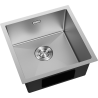 Mexen Trixo zlewozmywak stalowy 1-komorowy 440 x 440 mm, inox - 6413441000-01
