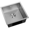 Mexen Trixo zlewozmywak stalowy 1-komorowy 440 x 440 mm, inox HC - 6413441000-01HC