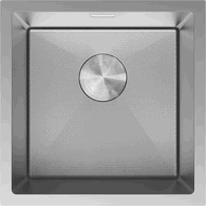 Mexen Trixo zlewozmywak stalowy 1-komorowy 440 x 440 mm, inox HC - 6413441000-01HC
