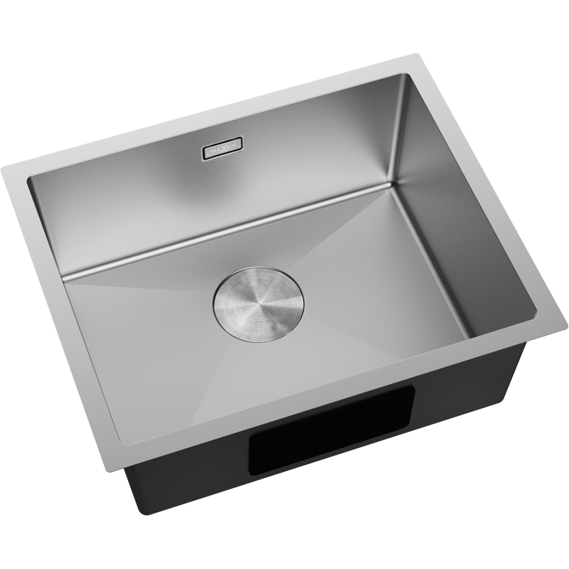 Mexen Trixo zlewozmywak stalowy 1-komorowy 540 x 440 mm, inox - 6414541000-01