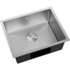 Mexen Trixo zlewozmywak stalowy 1-komorowy 540 x 440 mm, inox - 6414541000-01