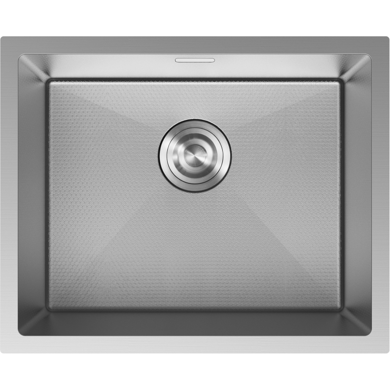 Mexen Trixo zlewozmywak stalowy 1-komorowy 540 x 440 mm, inox HC - 6414541000-01HC