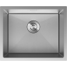 Mexen Trixo zlewozmywak stalowy 1-komorowy 540 x 440 mm, inox HC - 6414541000-01HC