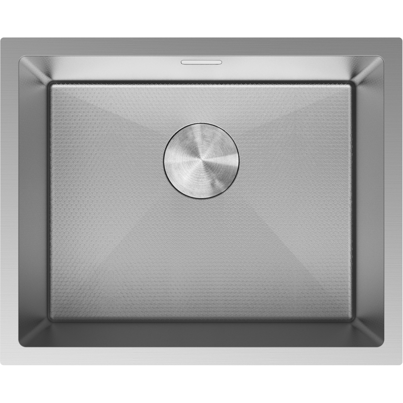 Mexen Trixo zlewozmywak stalowy 1-komorowy 540 x 440 mm, inox HC - 6414541000-01HC
