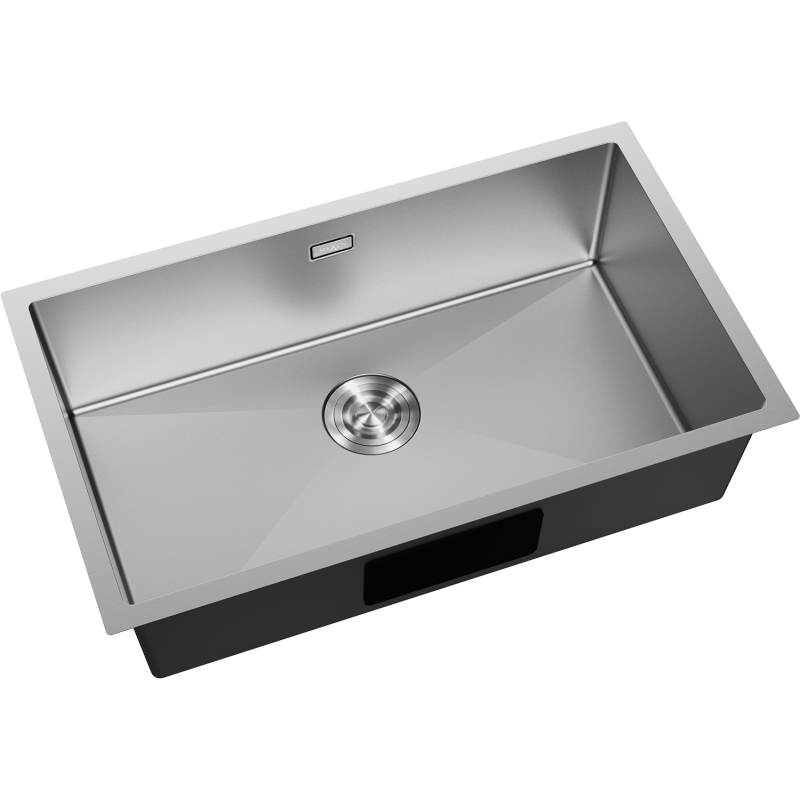Mexen Trixo zlewozmywak stalowy 1-komorowy 750 x 440 mm, inox - 6415751000-01
