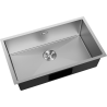 Mexen Trixo zlewozmywak stalowy 1-komorowy 750 x 440 mm, inox - 6415751000-01