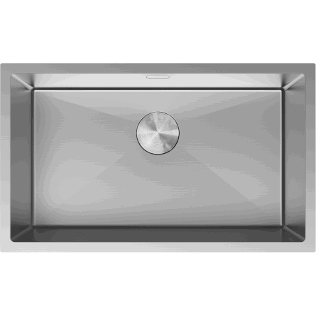 Mexen Trixo zlewozmywak stalowy 1-komorowy 750 x 440 mm, inox - 6415751000-01