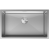 Mexen Trixo zlewozmywak stalowy 1-komorowy 750 x 440 mm, inox - 6415751000-01